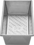 Chicago Metallic 5237969 Uncoated Textured Aluminum 1-Pound Loaf Pan, 9" -by-5", Silver...