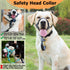 BARKLESS Dog Head Collar, No Pull Dog Halter with Soft Padding, Reflective Training Tool for Medium Large Dogs, Labrador, Stops Heavy Pulling and ...