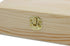 Creative Hobbies Unfinished Wood Craft Box – Light Unfinished Wood with Clasp – Make Your Own Gift Box, Jewelry Box, Photo Box - Decorate with Pai...