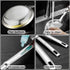 Kitchen Skimmer Strainers Stainless Steel Mesh Colanders Food Strainers Set Fine Mesh Sieve With Handle Slotted Spoon Handheld Fry Oil Filter For ...