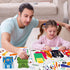 60 Packs Father's Day Card Making Kits for Kids Father's Day DIY Arts Crafts Father's Day Shirt Greeting Card with Stickers Handmade Crafting Card...