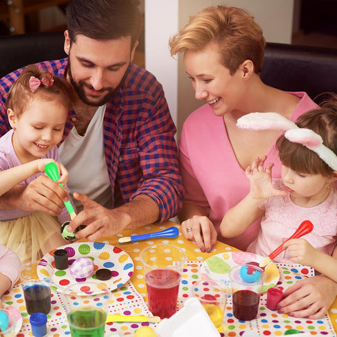 Prasacco 4 Piece Kids Paint Brushes, Jumbo Children's Paintbrushes Artist Paint Brushes with Easy to Hold Handles Grip Toddler Tempera Paint Brush...