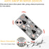 Pink Black White Christmas Tree Case Compatible with iPhone 15, Cute Christmas Case for iPhone 15, Cool TPU Bumper Phone Case Cover...