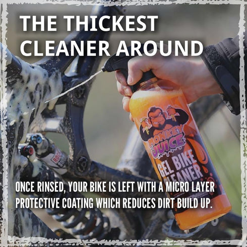 Tru-Tension | Monkey Juice Gel Bike Cleaner | Perfect For Road Riding, Off-Road, Commuting & Touring | Motorcycle Tools & Accessories | 100ml Conc...