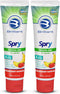 Brilliant Oral Care Kids Fluoride Free Toothpaste, Spry Gel with Xylitol, Strawberry Banana Flavor for ages 3+ Months, 2 fl oz, 2 Pack...