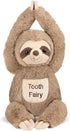 Bearington 12 inch Tooth Fairy Door Hanger Stuffed Animal, Lil' Sammy Sloth Tooth Holder, Tooth Fairy Doll with Tooth Pocket Pouch...