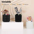 SKYDUE Small Pen Holder for Desk, Rotating Pen Holder for Desk Accessories, Pencil Holder for Office Supplies Desk Organizer, Art Supply Pencil Cu...