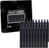 20 pcs Black Candles-Magic Ritual Small Mini Spell Chime Candles-for Pagan and Witchcraft Altars-4 inch X 1/2 inch Diameter - 1.5 Hour Burn Time...