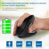 Bluetooth mouse,Type-c and USB 2.4G Wireless Vertical Mouse Rechargeable Ergonomic mouse, 800/1200 /1600 DPI, 5 Buttons for Laptop, Desktop, PC, M...