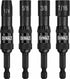 DEWALT DWPVTDRV 4-Piece Impact Ready Pivoting Nutsetters, 1/4-Inch, 5/16-Inch, 3/8-Inch, 7/16-Inch...