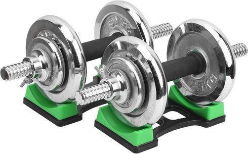 Dumbbell Holder Dumbbell Rack Abs Engineering Plastics 1Pair Dumbbell Bracket Mat Storage Frame Stand Floor Protection Holder Fitness Equipment S...