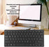 Yoidesu Wired Keyboard, TT-A01 78 Keys USB Keyboard Mute Ultra Thin Mini Russian/French/German Keyboard for PC Laptop Desktop Computer (German)...