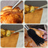 KAYCROWN Stainless Steel Turkey Baster Commercial Grade Quality Silicone Bulb Including 2 Marinade Injector Needles And Basting Brush...