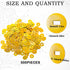 Demissle 500 Pcs Brass Washers for Paper Fastener Brass Fasteners Scrapbooking Brads Round Metal Brass Fasteners for Scrapbooking Kids Crafts DIY ...