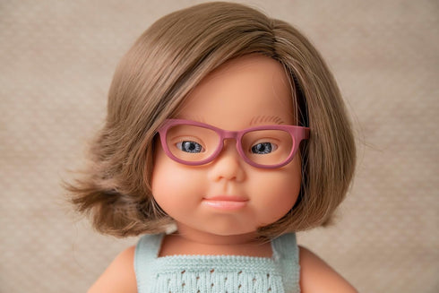 Miniland Teracotta Glasses for 15 inch Dolls. Funny accesory to give Realism to The Play...