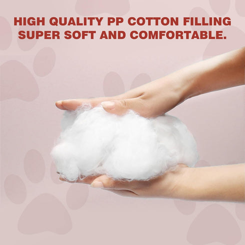Small Dog Calming Pillows, Anxiety Relief Pillows for Dogs and Cats, U-Shape Pillow for Improving Pet Sleeping, Half-Count Soft Cat Pillow, Machin...