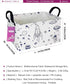 Rectangular Storage Basket Fabric Organizer Bin for Toys,Books,Clothes,Gifts,Pets-Perfect for Home,Office,Nursery,Dorm,Shelf(Rec Spaceships)...