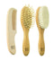 Baby Hair Brush and Baby Comb Set for Newborn, Boy and Girl - Wooden Baby Brush w/Soft Goat Bristles for Cradle Cap - Infant, Toddler Hair Brush, ...