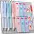 6PCS 0.5mm Mechanical Pencils Set Pastel Mechanical Pencils with 360PCS HB Lead Refills, 3 Erasers, 9 Erasers Refill Aesthetic School Supplies for...