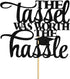 The Tassel was Worth The Hassle Cake Topper, Congrats Grad 2025 Graduation Party Decorations Supplies - High School/College/Master Graduate Photo ...