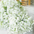 Bringsine Baby Breath Gypsophila Wedding Decoration Bride White Colour Pu Flowers 30 Pieces/lot...