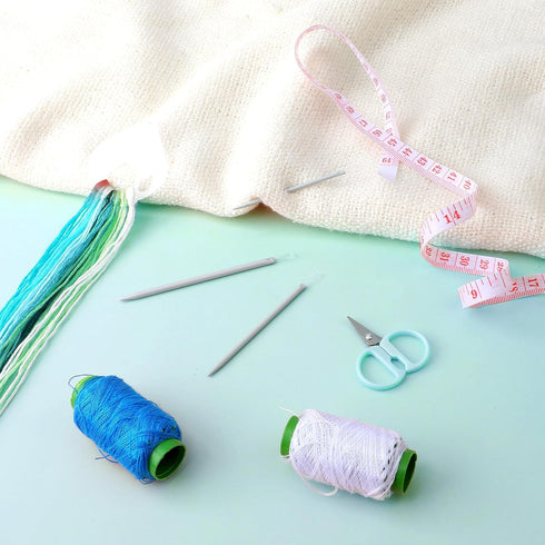 3 Pcs Large-Eyed Nylon Thread Yarn Needles Rope Threader Yarn Thread Weaving Tools Wool Needle Knitting Needle Yarn Sewing Needle Sewing Knitting ...