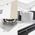 Ceiling Molding Peel and Stick, Self Adhesive Flexible Trim Caulk Tape Sealant Strip for Stove Sink Toilet Wall Corner Tile Edge Bathroom Kitchen ...