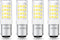 (4-Pack) BA15D LED Double Contact Bayonet Base Sewing Machine Bulb 120 Volts,T3/T4/C7/S6,4W Daylight 6000K,LED 40W Halogen Replacement Bulb,No-Dim...