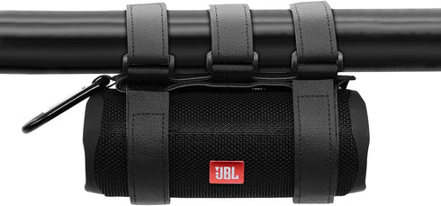 Portable Speaker Mount for Golf Cart Railing Bike or Boat -Waterproof Outdoor Adjustable Strap for Most Bluetooth Wireless Speakers Attachment Acc...