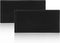 Black Bar Mats Set of 2 (12x6 Inches) | Drying, Durable and Stylish Spill Mats for Bars, Restaurants, Coffee Shops, Bar Mats for Countertop and Ta...