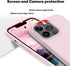 OTOFLY Compatible with iPhone 13 Pro Case,Liquid Silicone Slim Protective Shockproof Phone Case Cover with Anti-Scratch Microfiber Lining, 6.1 inc...
