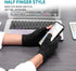 Copper Arthritis Gloves for Women Men, Fingerless Breathable & Moisture Wicking Arthritis Compression Gloves for Computer Typing and Dailywork of ...