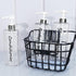 21oz Shampoo Dispenser - Refillable Shampoo and Conditioner Bottles (Clear, Set of 3) - Modern Shampoo Bottles for Shower Soap - Empty Shampoo Con...