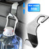 Car Seat Headrest Hook, 4 Pack Bling Hanger Storage Organizer for Purse Coat Handbag Grocery Bag, Strong and Durable Backseat Holder Hook, Bling C...