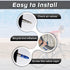 Blue Bike Valve Cap Presta Valve Caps Aluminum Anodized Valve Stem Covers Bike Air Valve Caps Fit Presta/French Valves on MTB Mountain/Road Bike R...