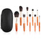 Travel Makeup Brush Set, Mini Makeup brushes with Storage Bag Foundation Powder Concealers Contour Blush Eye Shadows Makeup Brush Set 9pcs With Bo...