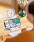 F-color Portable Hand Held Fan - Personal Fan with Phone Holder Power Bank USB Rechargeable Handheld Mini Fan 3 Speed Adjustable Small Pocket Fan ...
