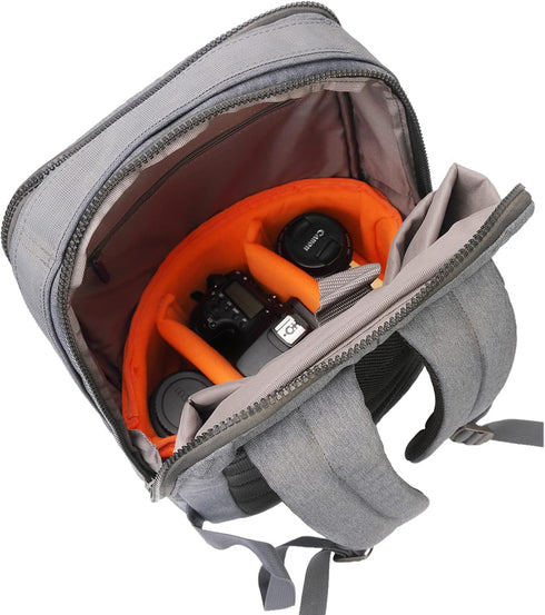 Shockproof Camera Insert Bag for SLR DSLR Mirrorless Camera Lens Flash Light Accessories Camera Pouch with Adjustable Dividers for Canon Nikon Son...