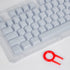 Granvela ABS Keycaps Set for Mechanical Keyboards, 104 Keys | for RGB Backlit | ANSI US-Layout | Campatible with 100% 75% 65% 60% MX Keyboard- Lig...