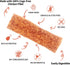 Chicken Dog Chew Chips, Puffed Human Grade Chicken Dog Treat, Rawhide Alternative, Easy to Digest 12pcs/Pack...