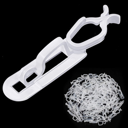 Blulu 120 Pcs Light Clips Hooks, Gutter Clips, Christmas Shingle Clips Outdoor, All Purpose Gutter Hooks Compatible with C9 C7 C6 for Roof, Roof R...