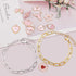 20pcs Chain Bracelets Kit Alloy Link with Lobster Clasps for Christmas DIY Women Jewelry Findings Bracelet Making (Gold & Silver)...
