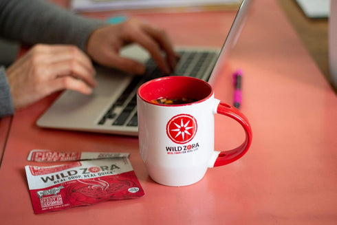 Wild Zora Instant Keto-Friendly Soups Picante Beef 8-pack Broth Made with 100% Grass-Fed Beef, and Vegetables, Gluten-Free, Grain Free, Low Carb, ...