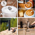 Handheld Electric Double Mesh Milk Frother Whisk Latte Cappuccino Barista Art...