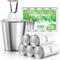 1.3 Gallon 100 Counts (fit 1.3-1.5 Gal) Mini Drawstring Trash Bags Garbage Bags by RayPard, 4-5L Small Plastic Trash Can Liner fit 1,1.2-1.5 Gal W...