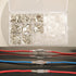 540pcs 2.8mm 4.8mm 6.3mm Male and Female Spade Connectors Kit with Insulating Sleeve, Crimp Connectors Crimp Terminals Electrical Connectors, Elec...