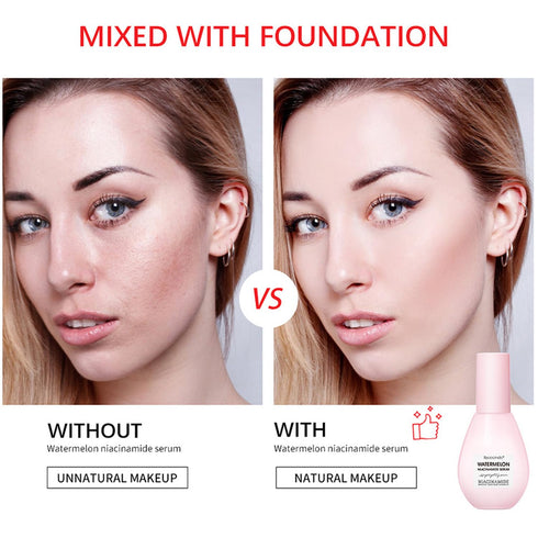 Mysense Watermelon Niacinamide Serum for Skin Care,Facial Serum For Brightening,Glowing Skin,Improving Skin Smoothness,Lightweight Priming Liquid ...