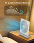 Koonie USB Fan, Strong Wind Ultra Quiet Small Desk Fan 220° Tilt Folding 3 Speeds Adjustable USB-C Powered Personal Fan for Home Office Desktop, W...