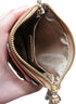 Fox Pattern Leather Coin Purse Keychain Change Pouch Wallet with Zippered(brown)...