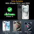 Milomdoi 3 Pack Screen Protector for Apple iPhone 15 with 3 Pack Tempered Glass Camera Lens Protector, Ultra 9H Accessories, Case Friendly, Mounti...